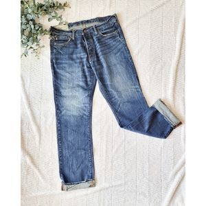 Men's Abercrombie & Fitch Button Fly Horton Straight Fit Jeans